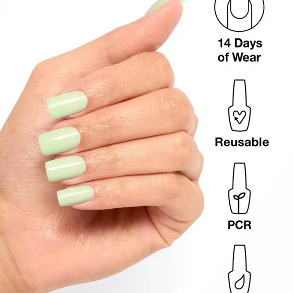 OPI xPRESS/ON Gel-Like Nails in Soft Green - Picture 5 of 6